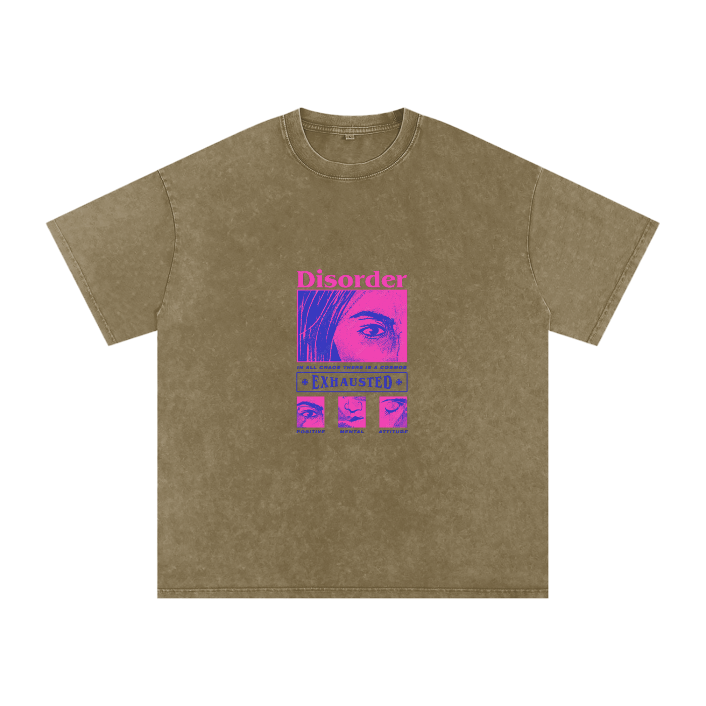 Acid Wash Oversize T-Shirt - 250 GSM