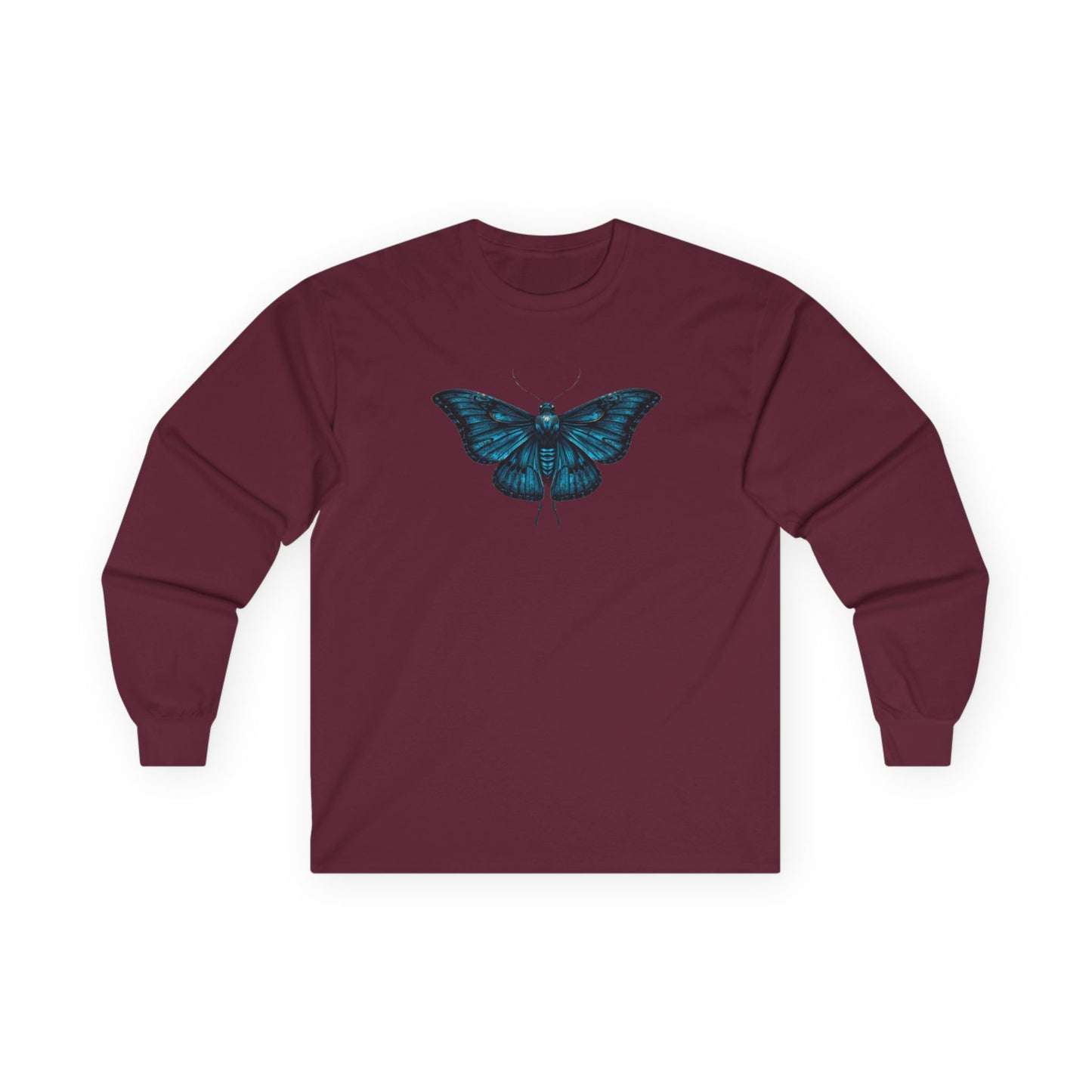 Butterfly Long Sleeve Tee, Unisex Fashion Shirt