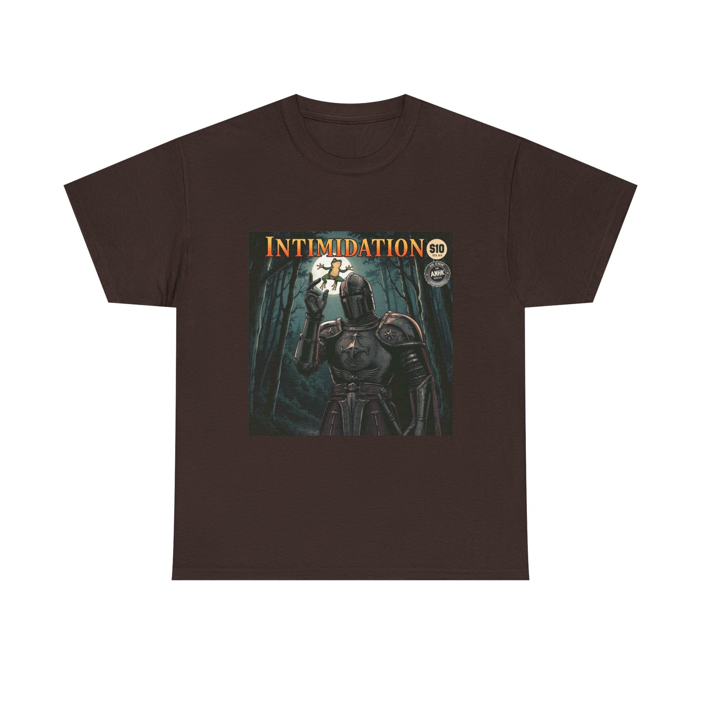 Vintage Comic Cover Intimidation Unisex Heavy Cotton Tee