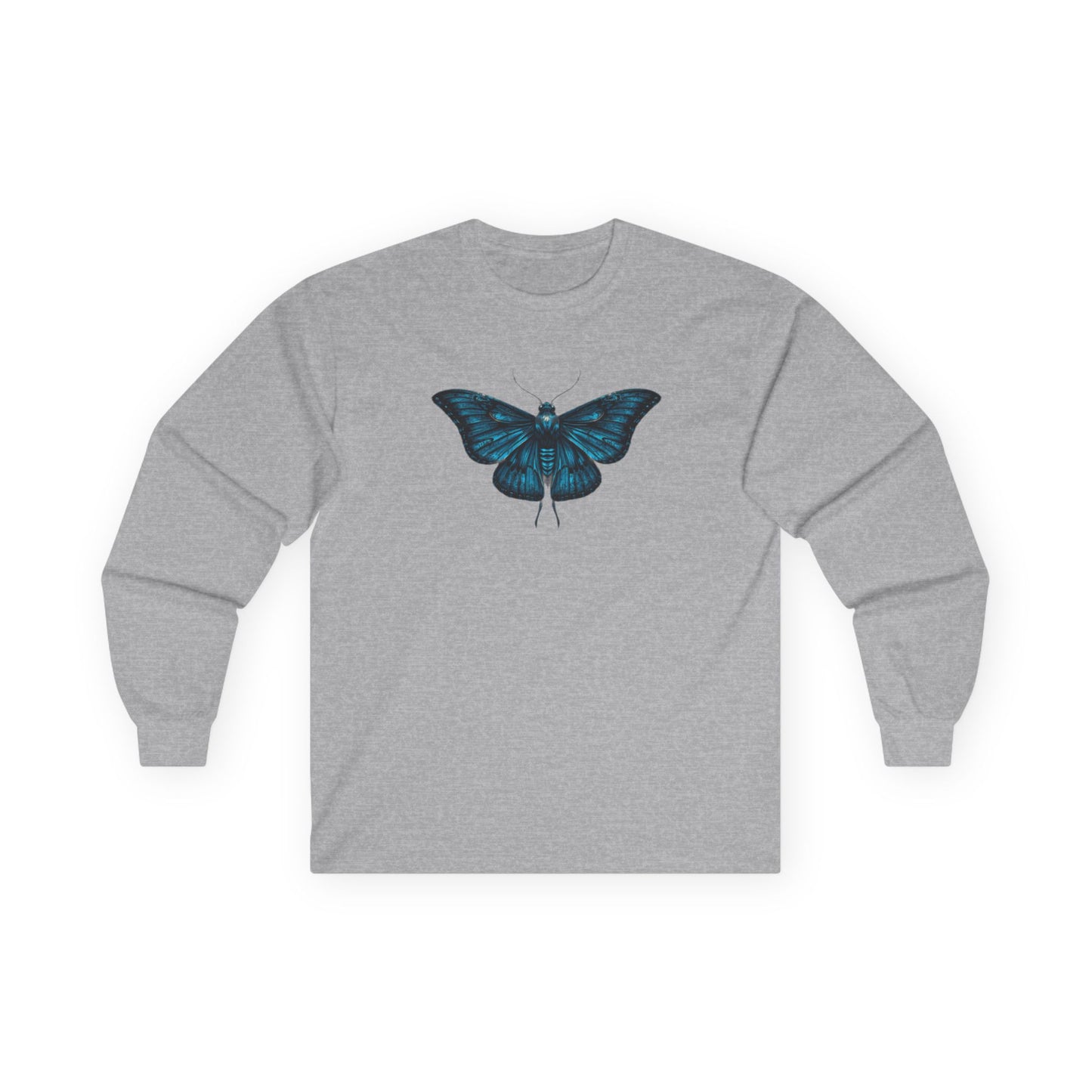 Butterfly Long Sleeve Tee, Unisex Fashion Shirt