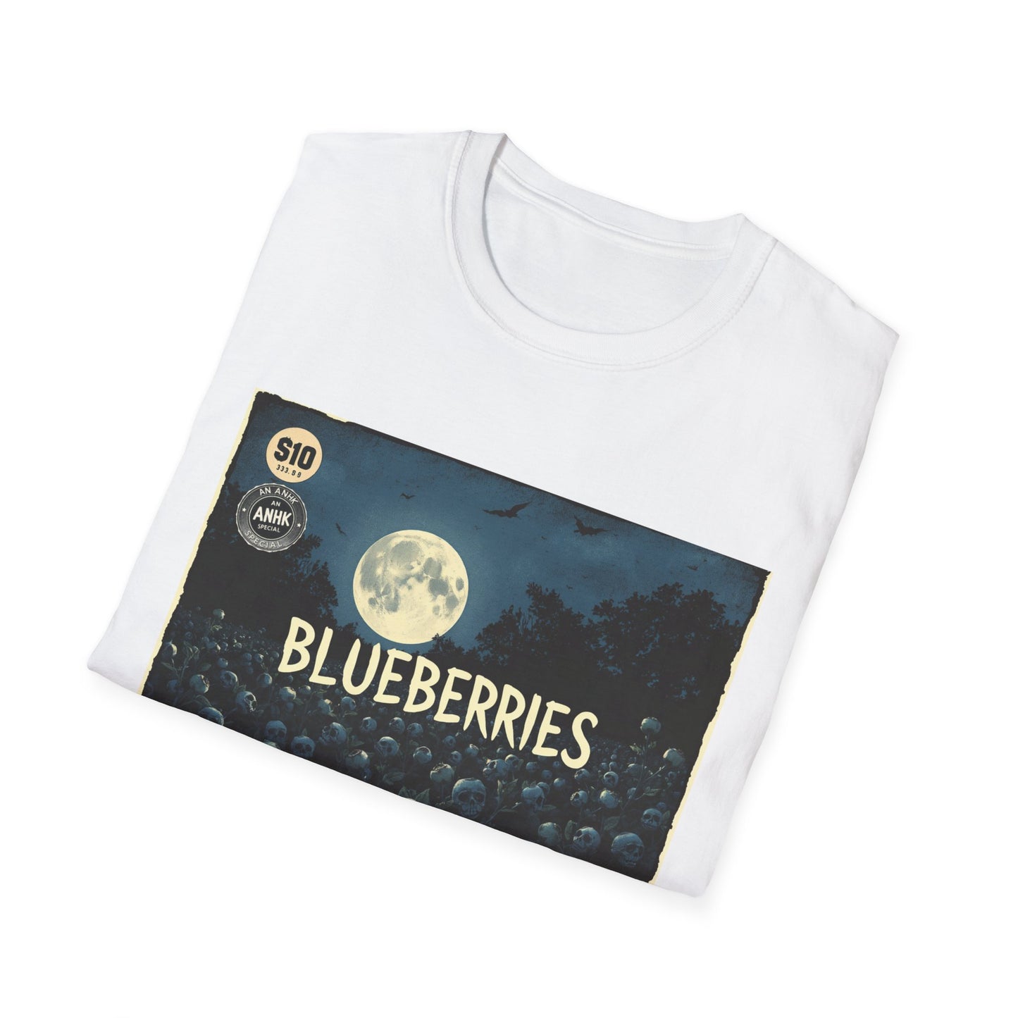 Vintage Comic Cover 'Fatal Blueberries' Graphic T-Shirt