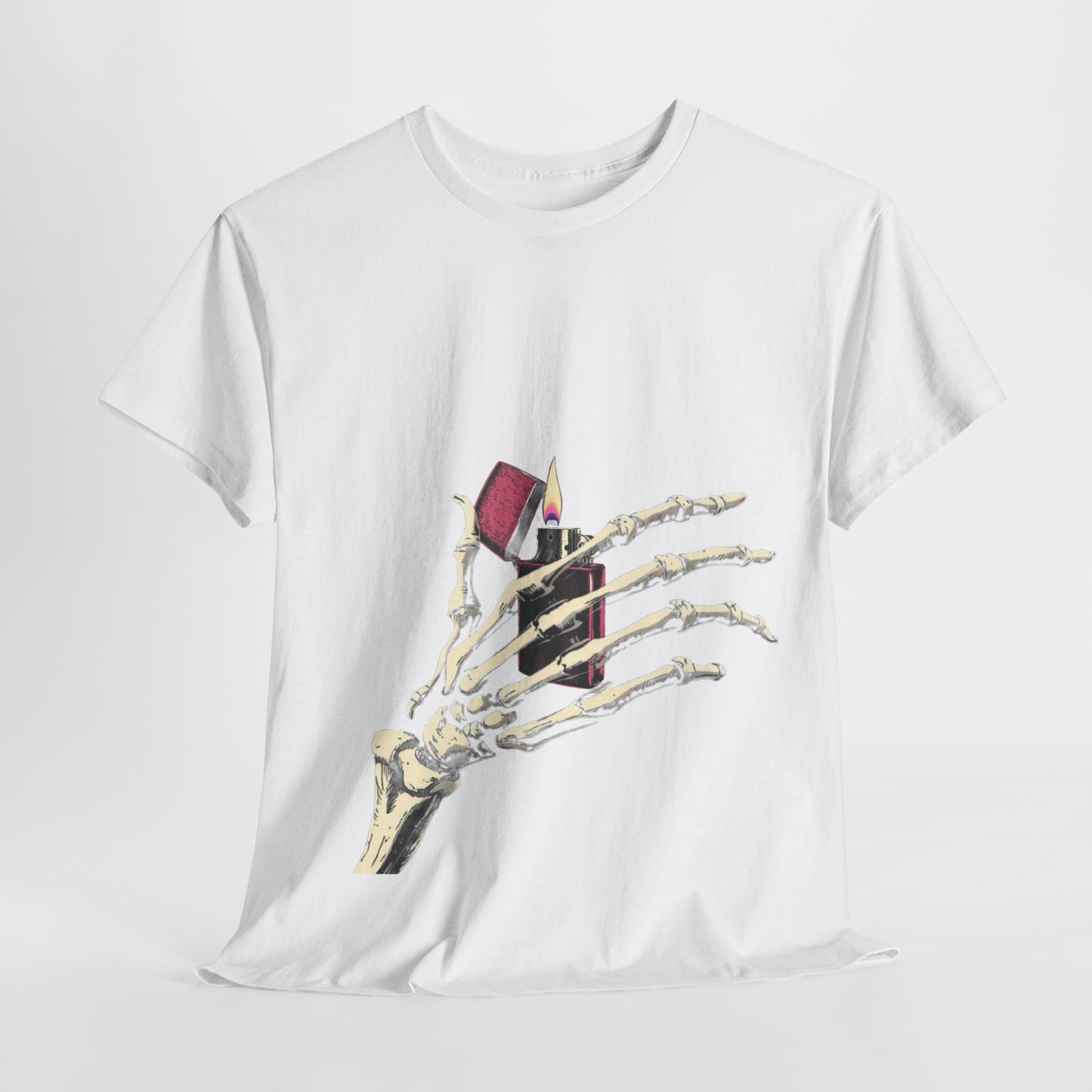 Skelly Goth Lighter Heavy Cotton Tee