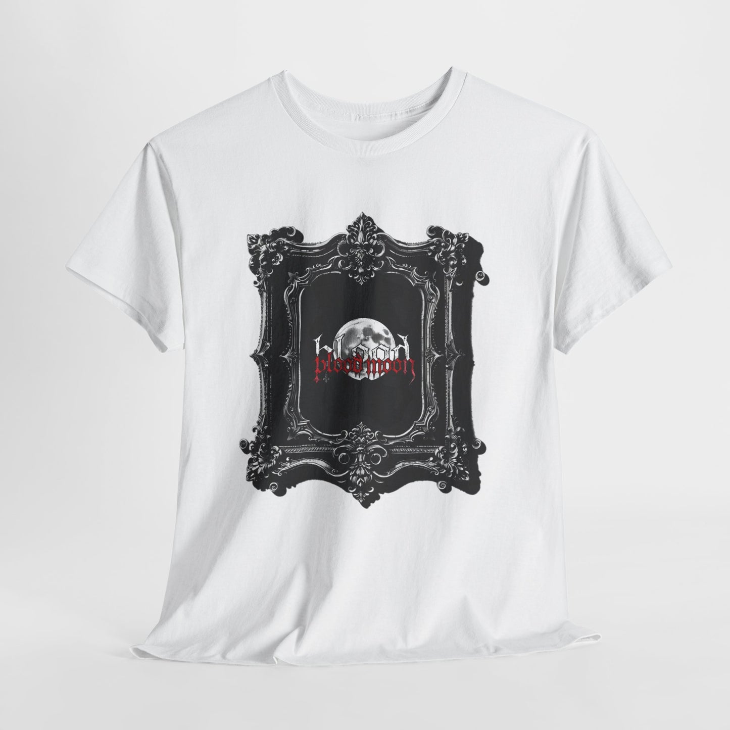 Gothic Y2k Blood Moon Frame Tee