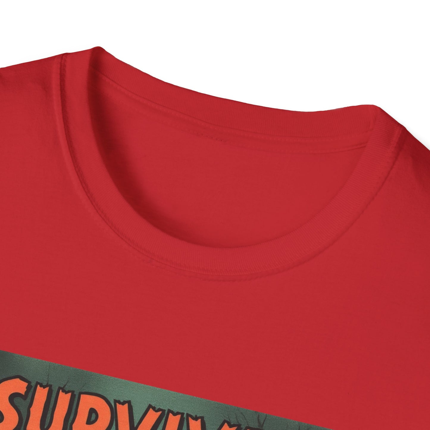 Vintage Comic Cover 'Survival' T-Shirt, Retro Style Tee
