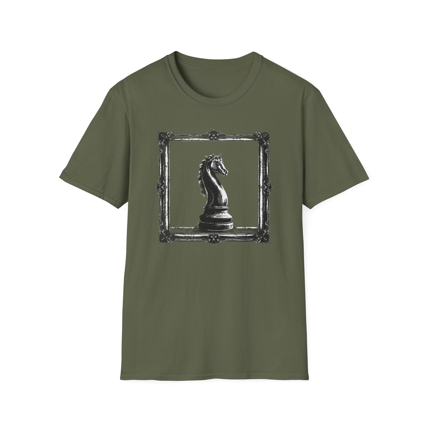 Chess Knight Unisex Softstyle T-Shirt