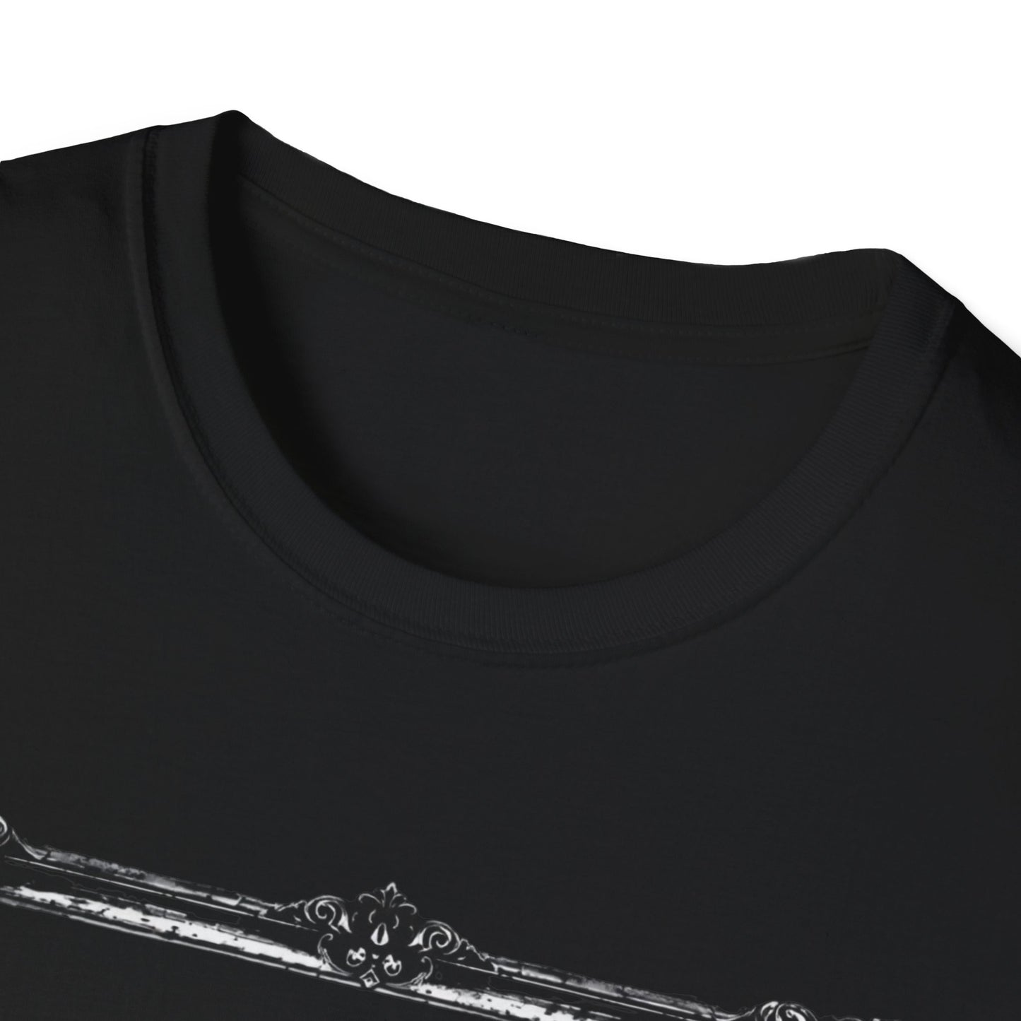 Gothic Y2k Chess Knight Unisex Softstyle T-Shirt