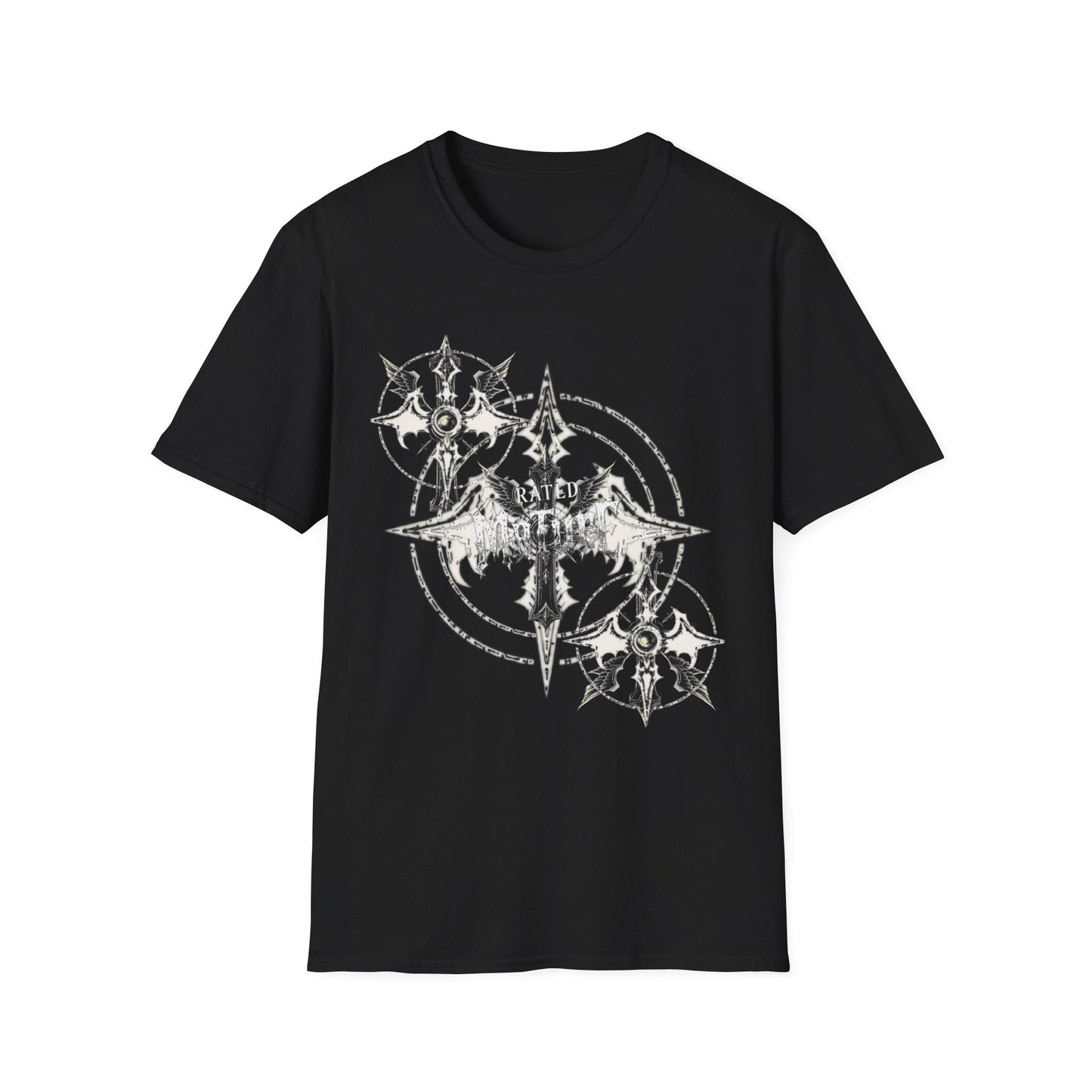Gothic Y2k Graphic Unisex Softstyle T-Shirt