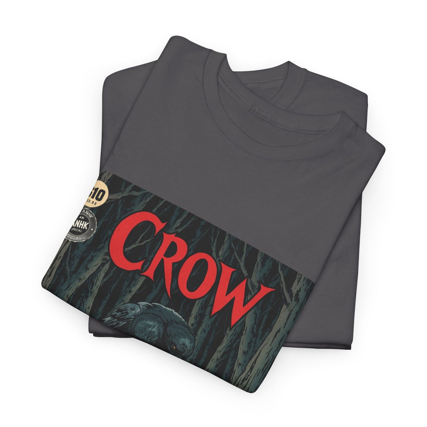 Vintage Comic Cover Crow Graphic Tee