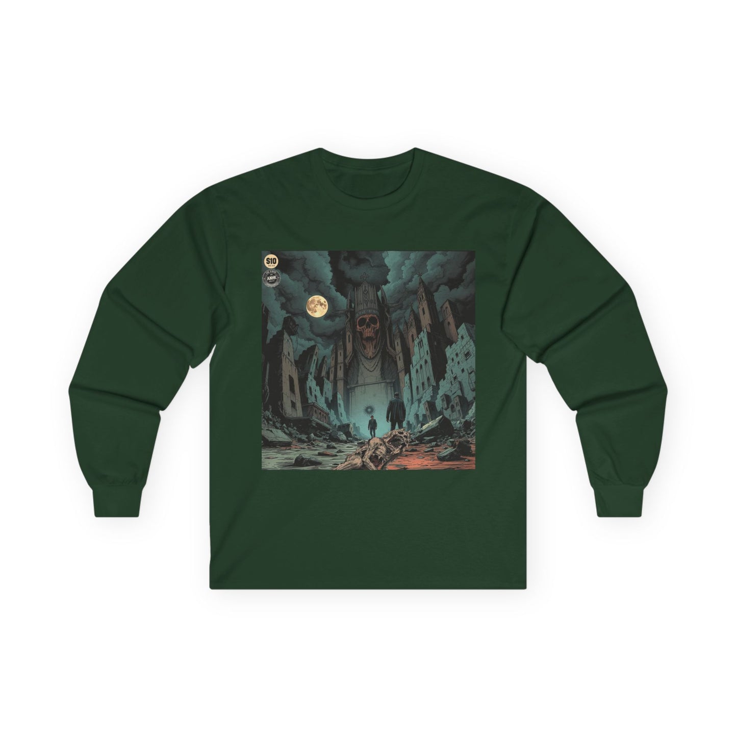 Moody tee Apocalypse Adventure Long Sleeve Tee
