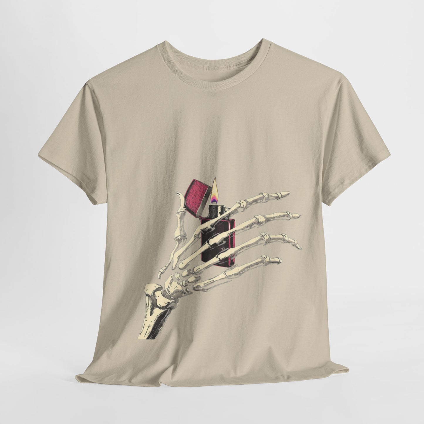 Skelly Goth Lighter Heavy Cotton Tee