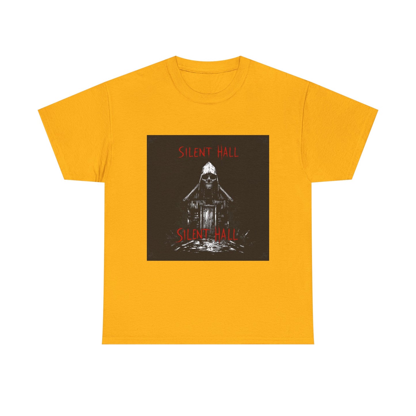 Gothic Y2k Silent Hall Graphic Tee