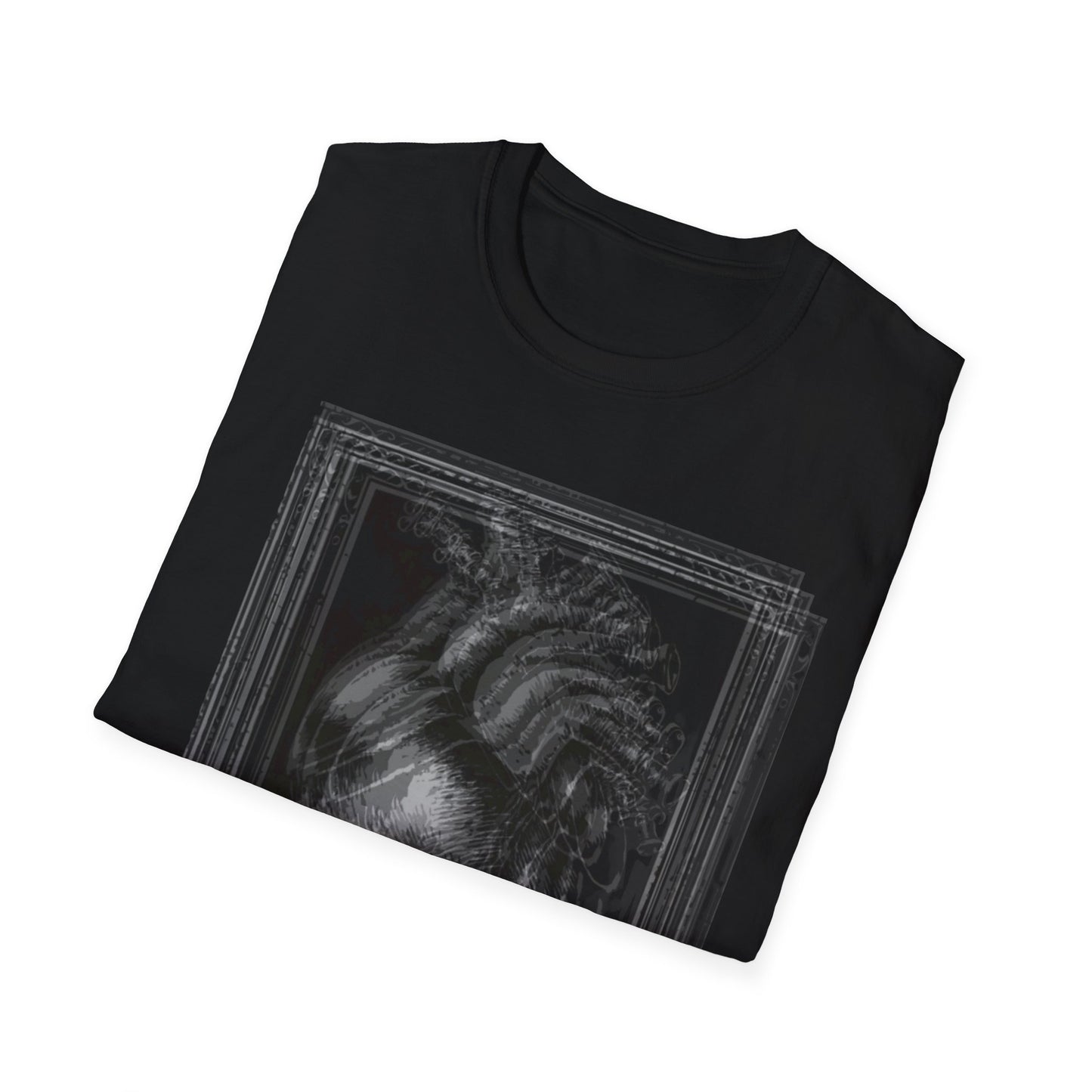 Gothic Y2k Heart-inspired Unisex Softstyle T-Shirt
