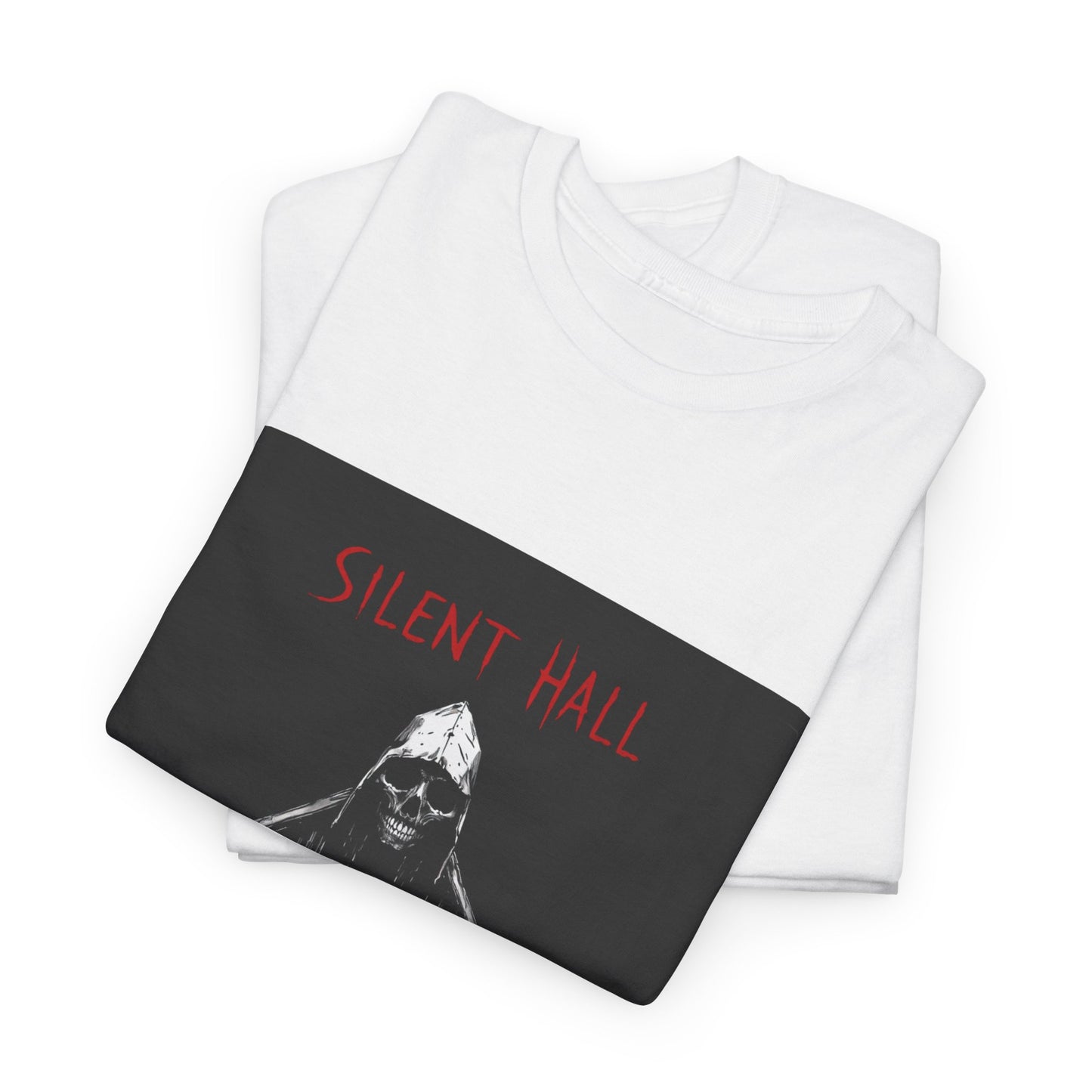 Gothic Y2k Silent Hall Graphic Tee