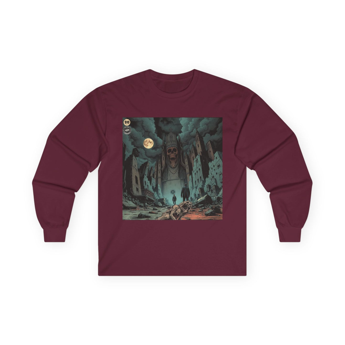 Moody tee Apocalypse Adventure Long Sleeve Tee