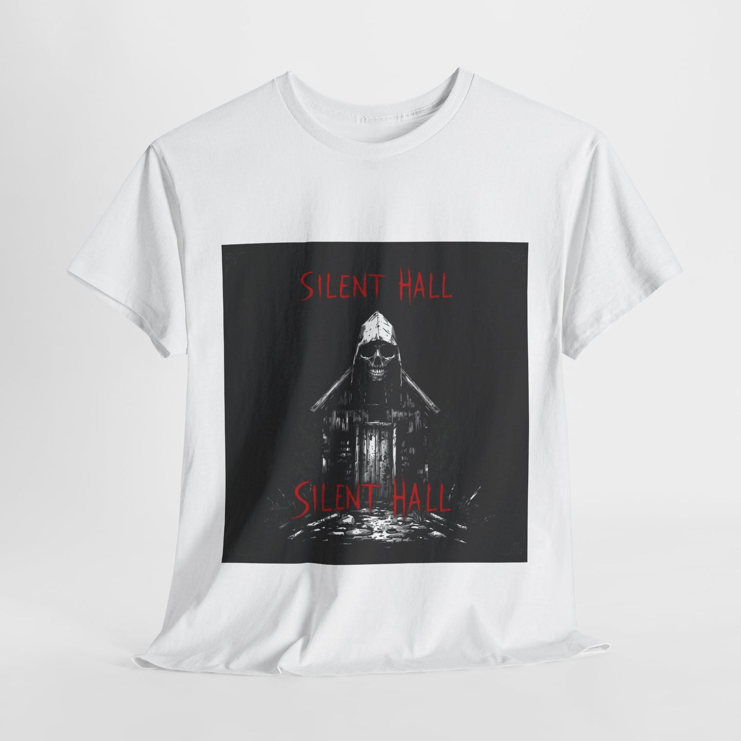 Gothic Y2k Silent Hall Graphic Tee