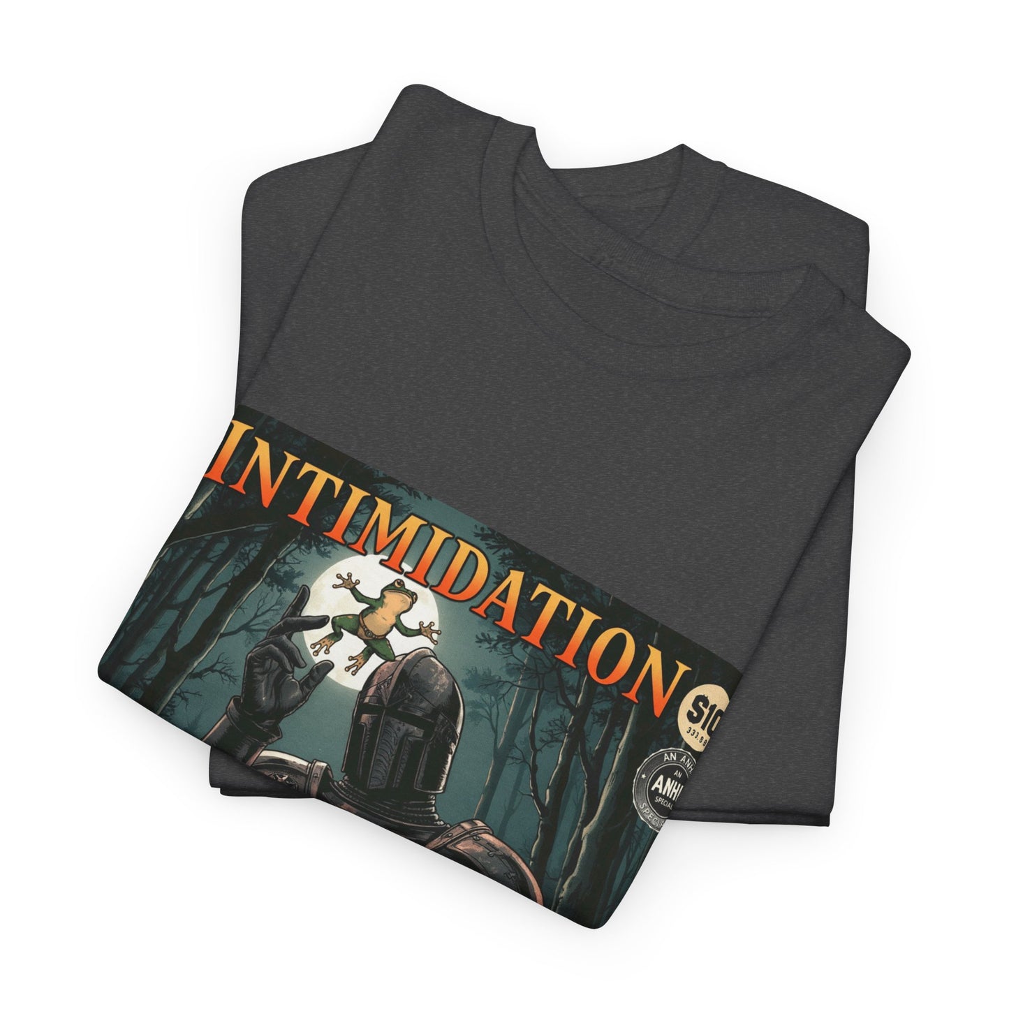 Vintage Comic Cover Intimidation Unisex Heavy Cotton Tee