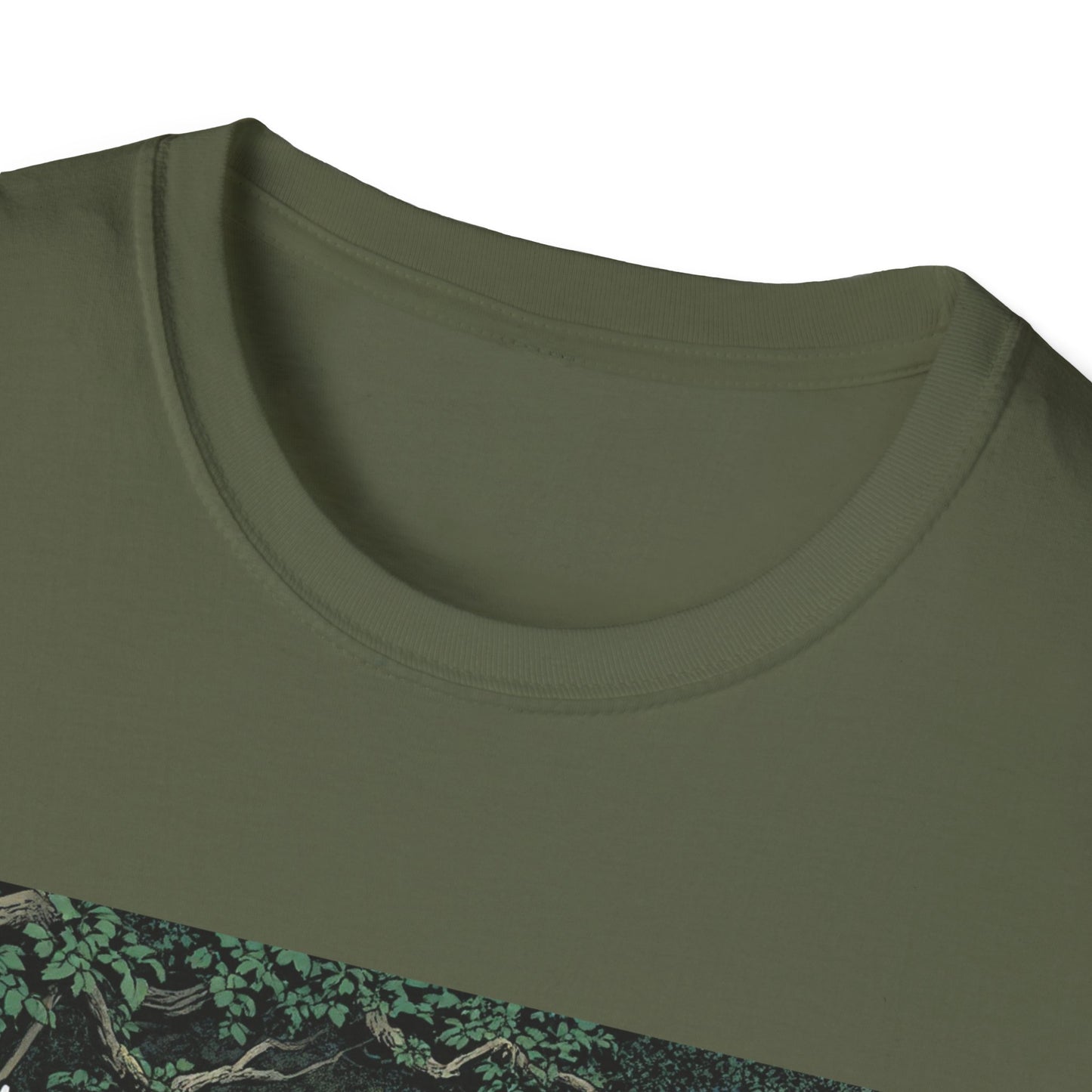 Vintage Comic Cover 'The Gardener' Unisex Softstyle T-Shirt