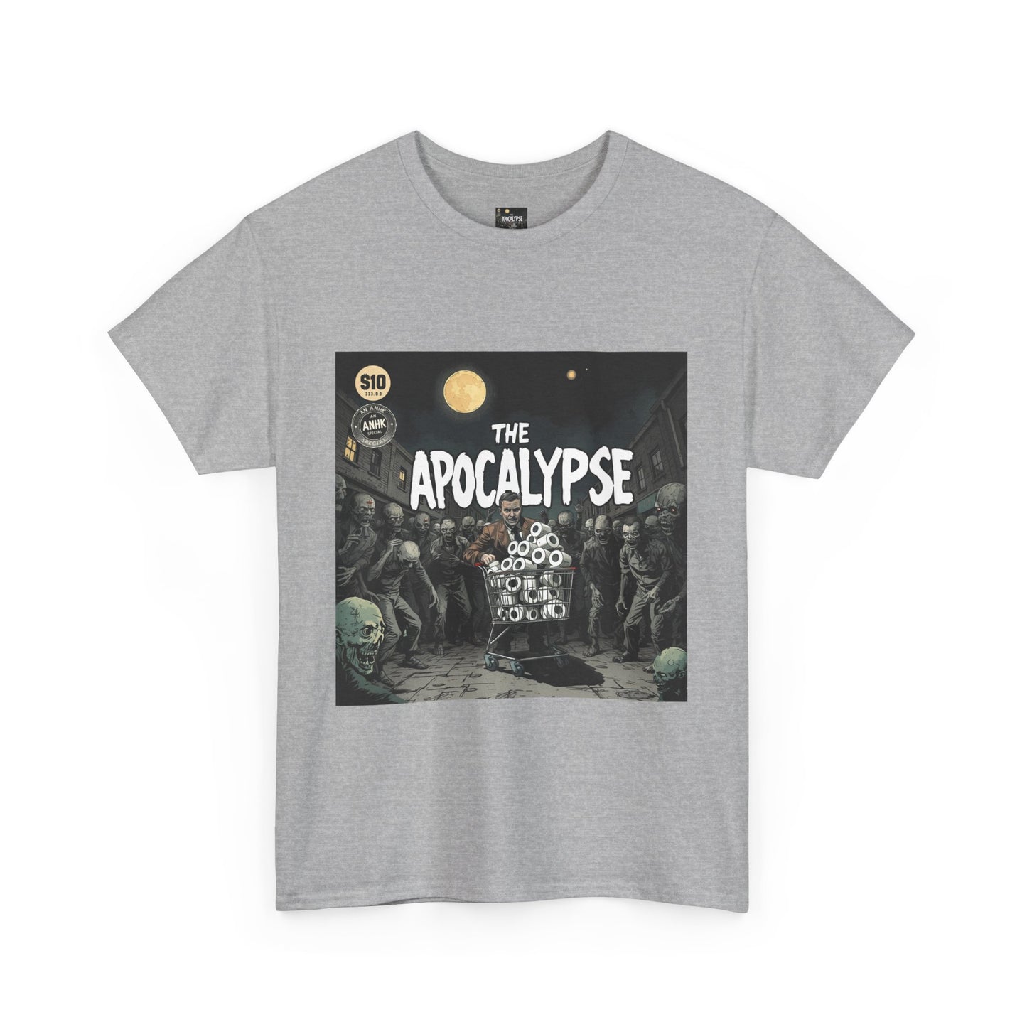 The Apocalypse Vintage Comic Unisex Heavy Cotton Tee