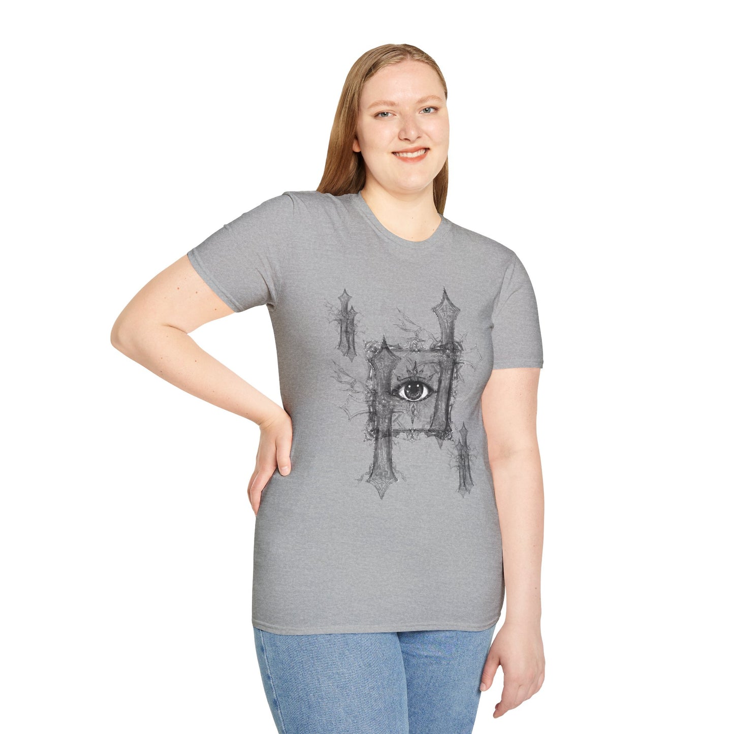 Mystical Eye Unisex Softstyle T-Shirt