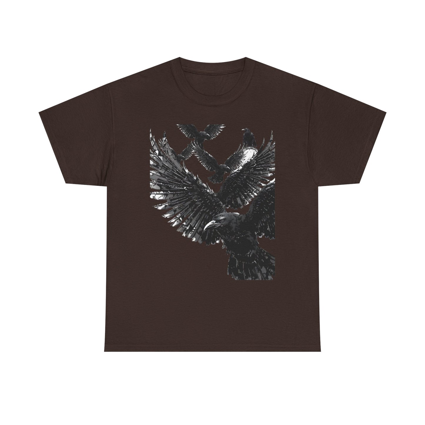 Gothic Raven Crow Graphic Tee