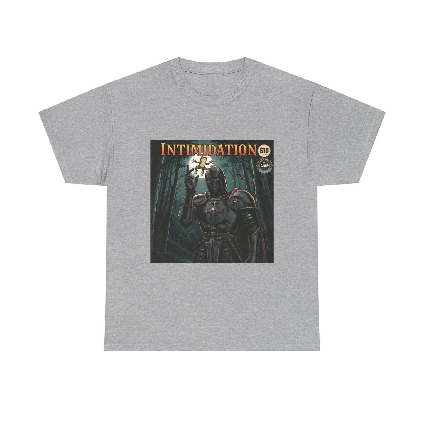 Vintage Comic Cover Intimidation Unisex Heavy Cotton Tee