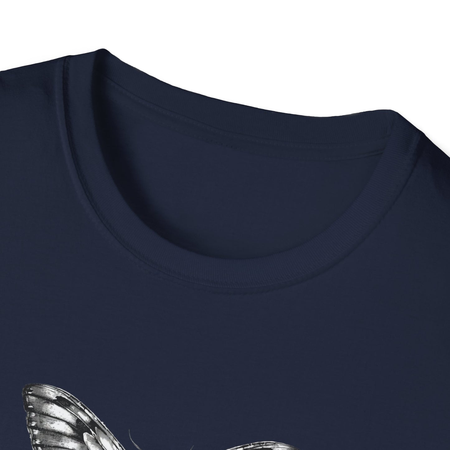 Gothic Y2k Moth Unisex Softstyle T-Shirt