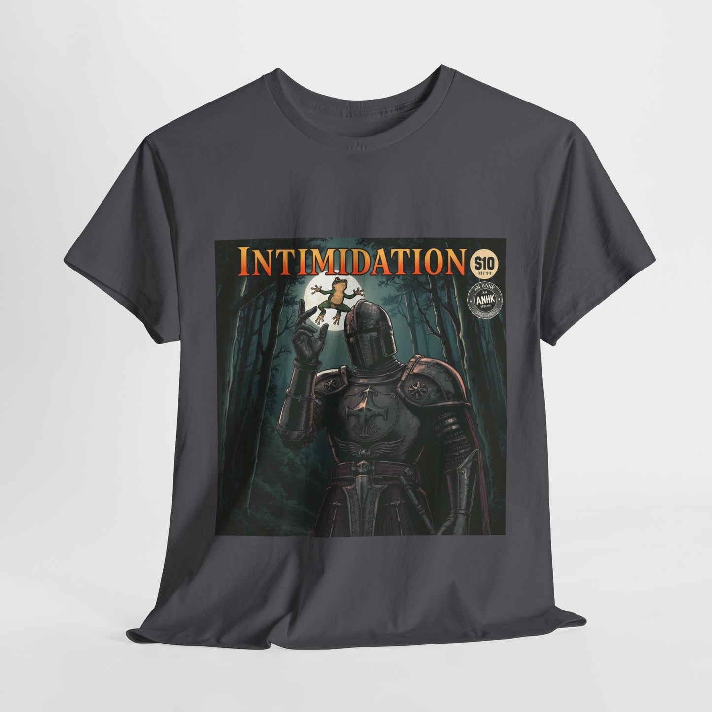 Vintage Comic Cover Intimidation Unisex Heavy Cotton Tee