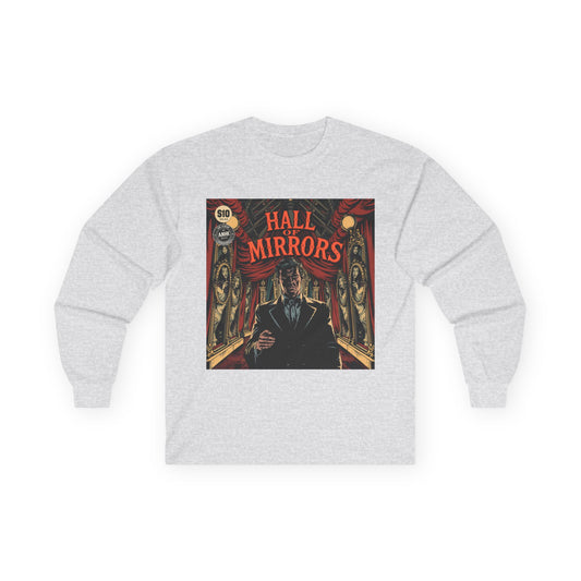 Vintage Comic Cover 'Hall of Mirrors' Long Sleeve Tee