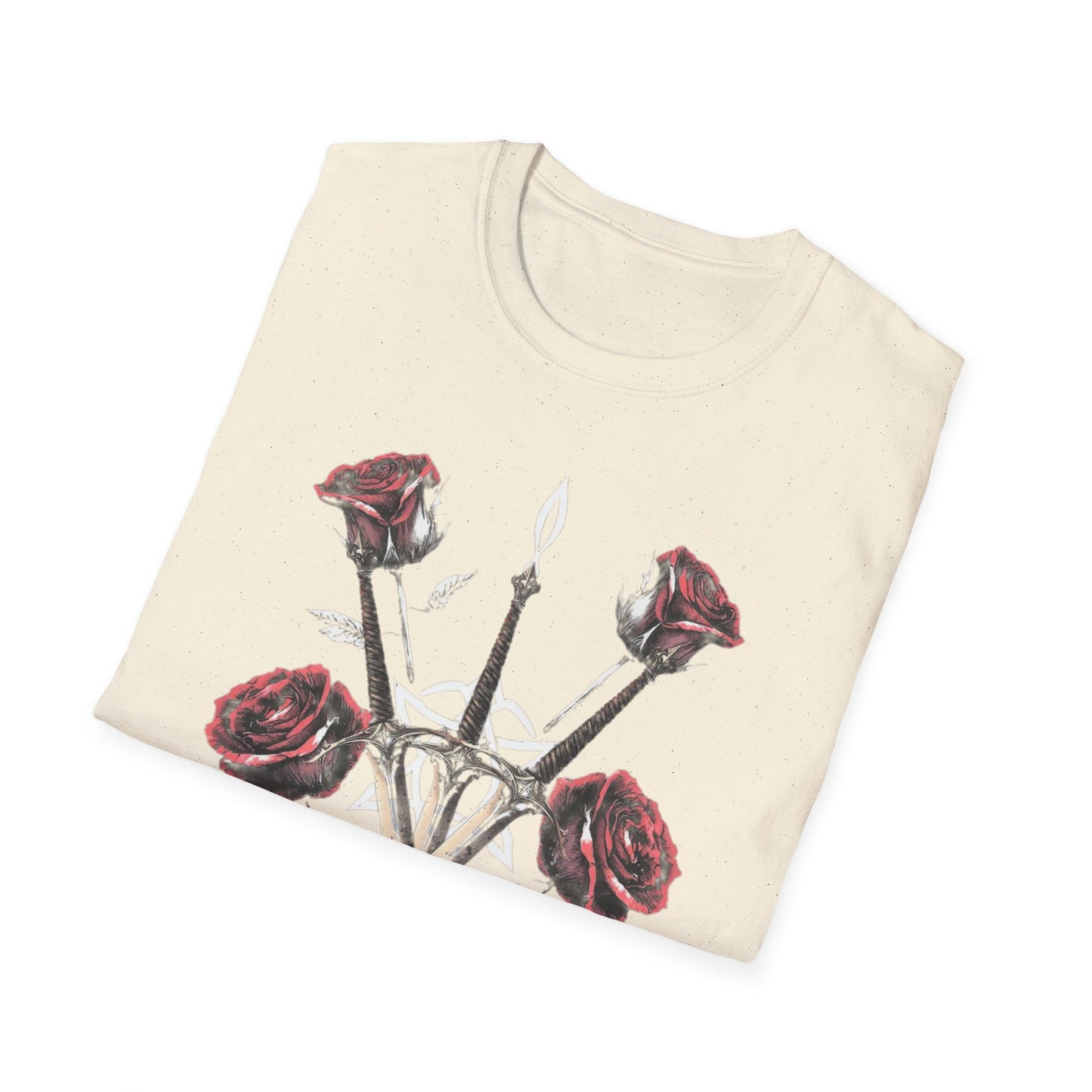 Gothic Y2k Rose & Sword Unisex T-Shirt