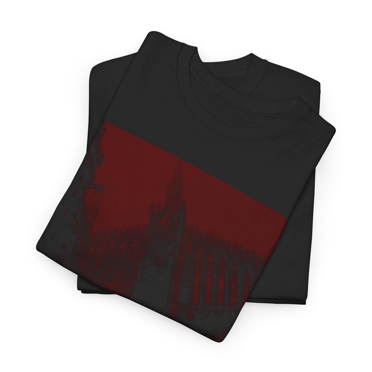 Red Sky Cathedral Print Tee