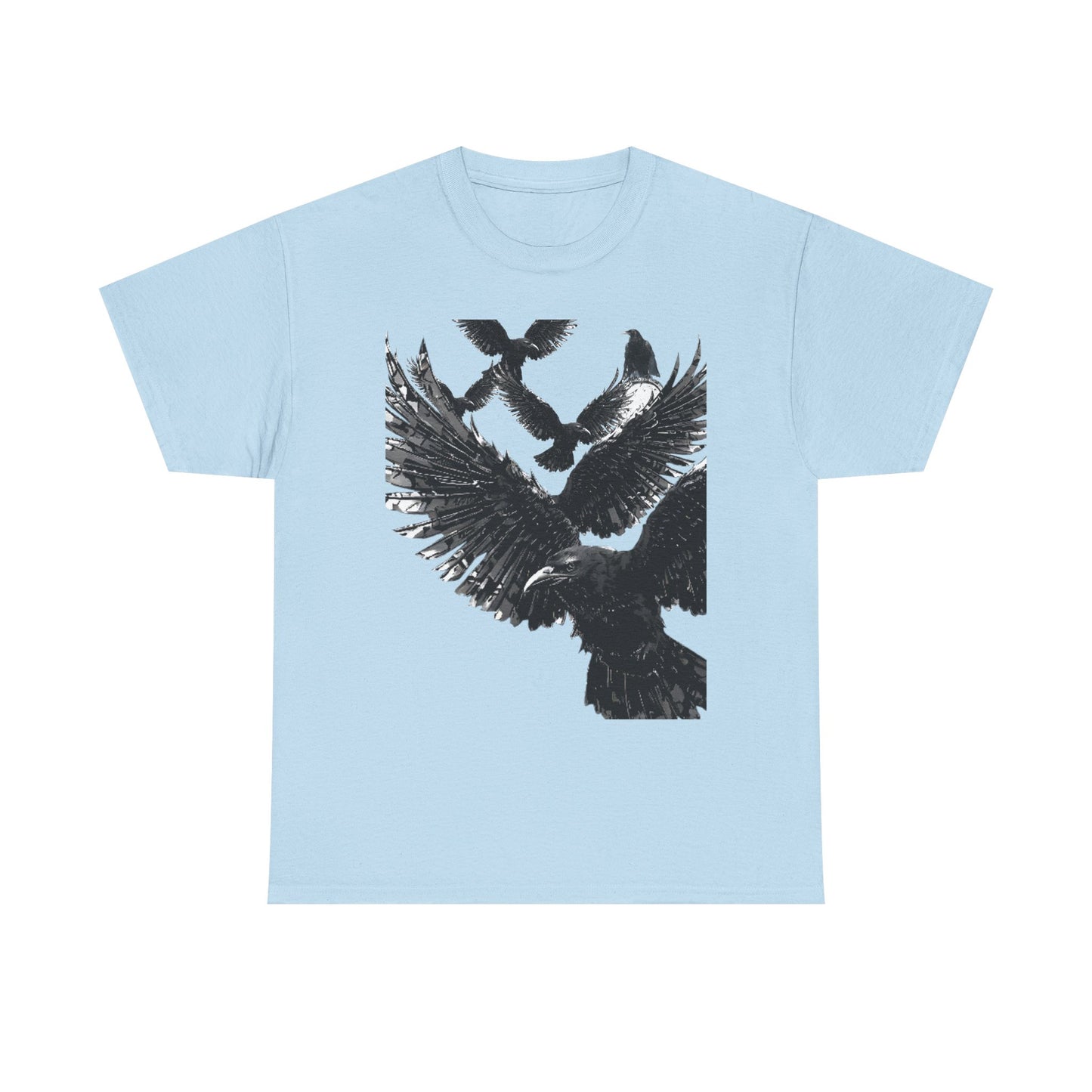 Gothic Raven Crow Graphic Tee