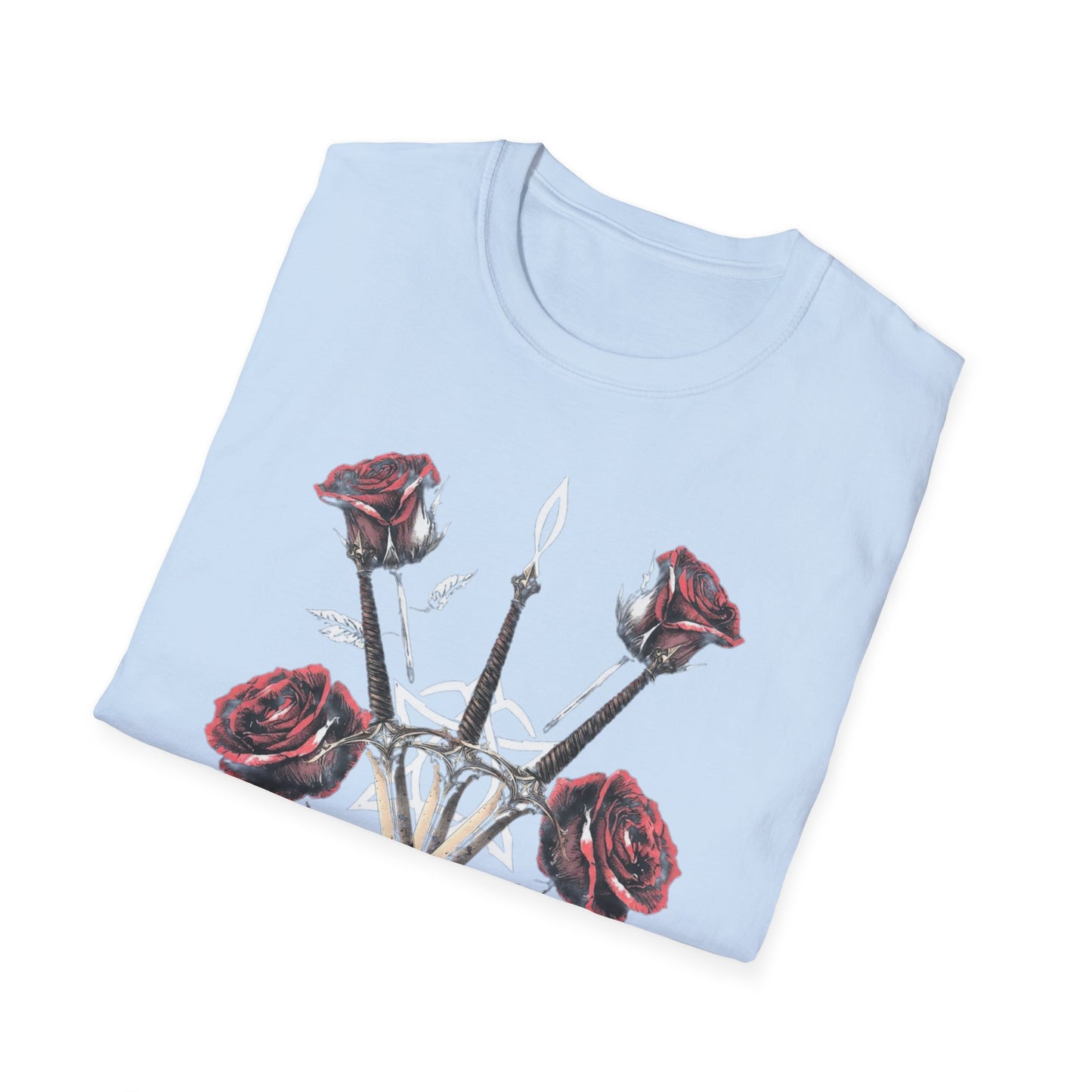 Gothic Y2k Rose & Sword Unisex T-Shirt