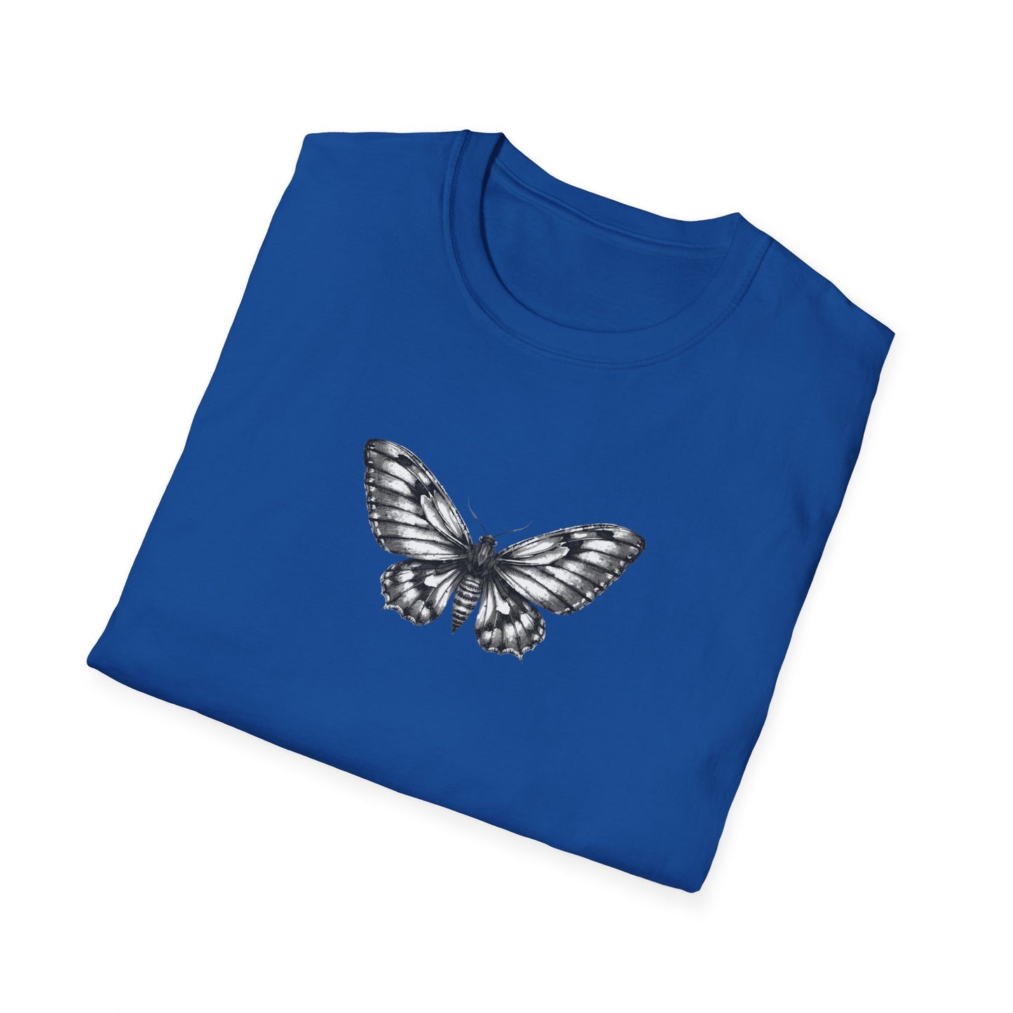 Gothic Y2k Moth Unisex Softstyle T-Shirt