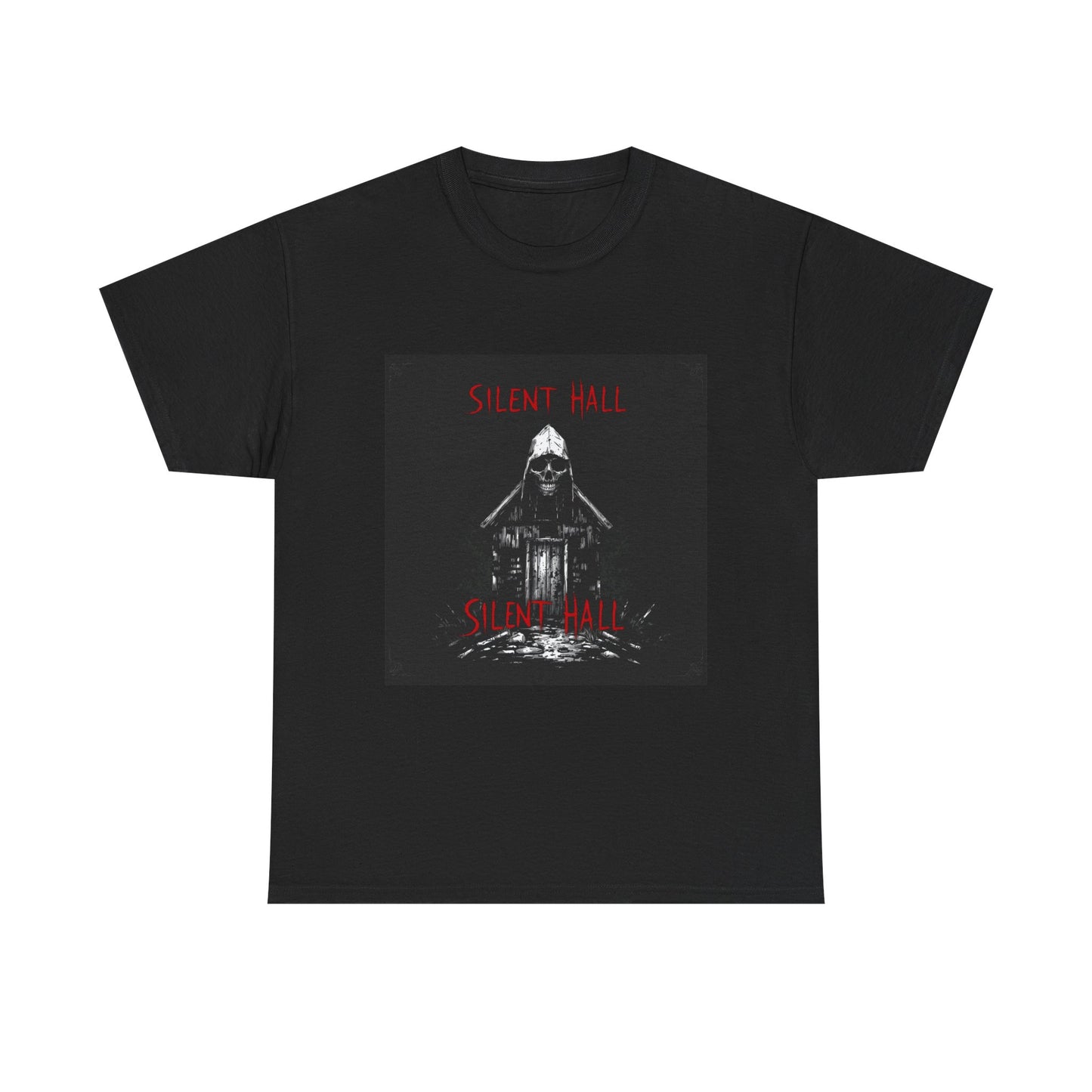 Gothic Y2k Silent Hall Graphic Tee