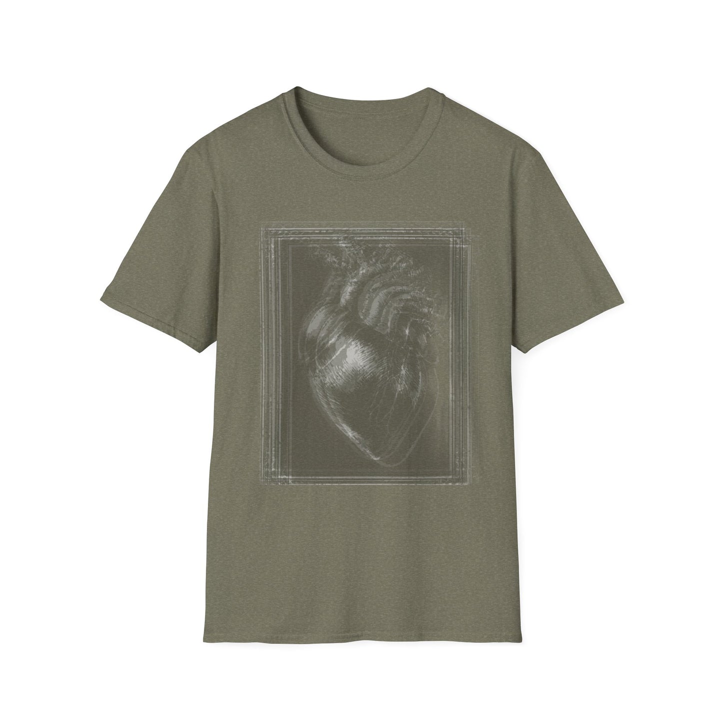 Gothic Y2k Heart-inspired Unisex Softstyle T-Shirt