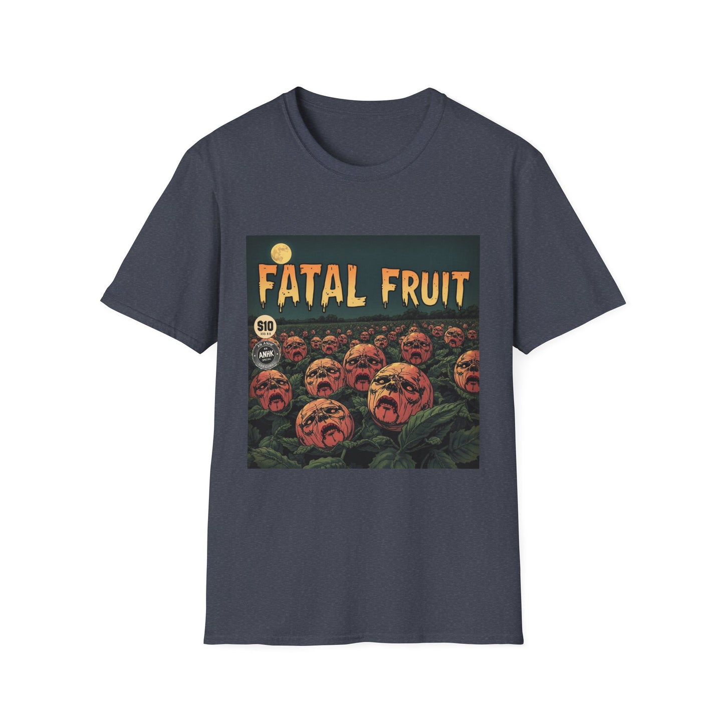 Vintage Comic Cover 'Fatal Fruit' Unisex Softstyle T-Shirt