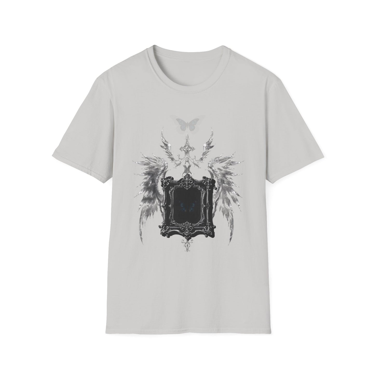 Gothic Angel Wings T-Shirt, Unisex Graphic Tee