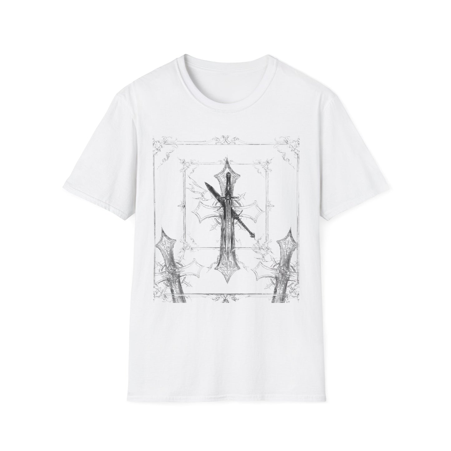 Gothic Y2k Cross T-Shirt