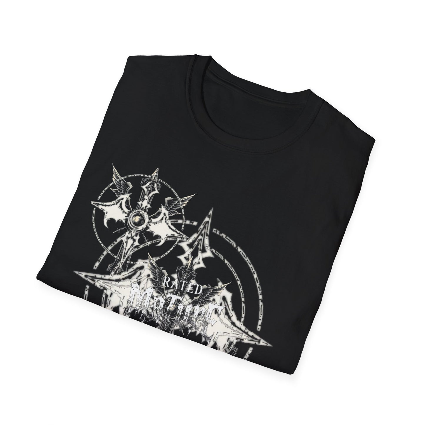 Gothic Y2k Graphic Unisex Softstyle T-Shirt