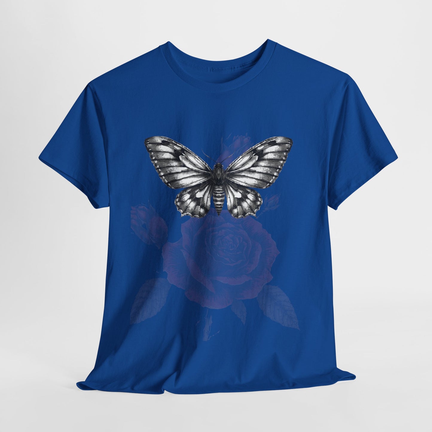 Gothic Y2k Butterfly Graphic Unisex Heavy Cotton Tee