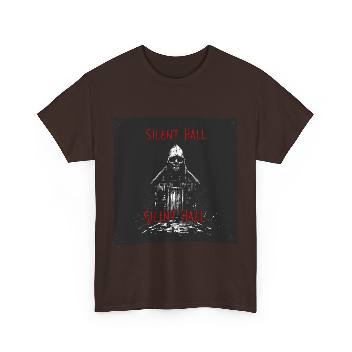 Gothic Y2k Silent Hall Graphic Tee
