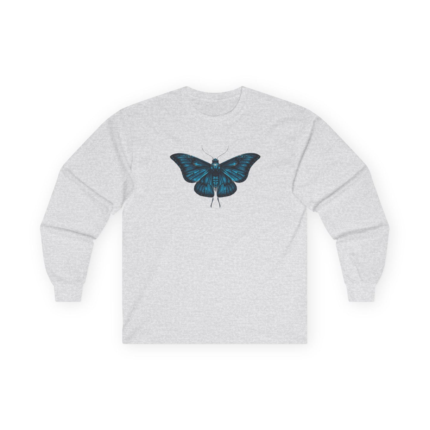 Butterfly Long Sleeve Tee, Unisex Fashion Shirt