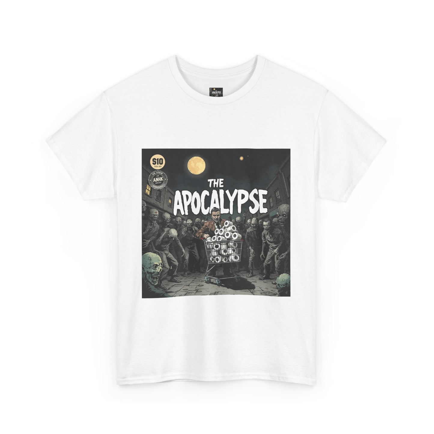 The Apocalypse Vintage Comic Unisex Heavy Cotton Tee