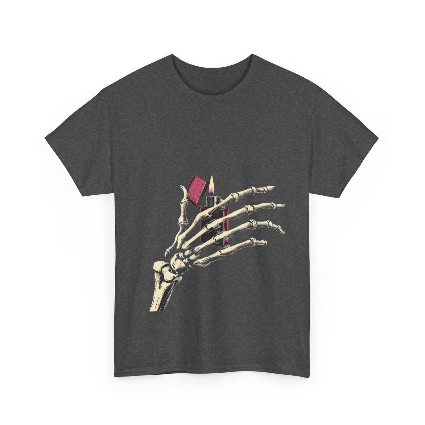 Skelly Goth Lighter Heavy Cotton Tee