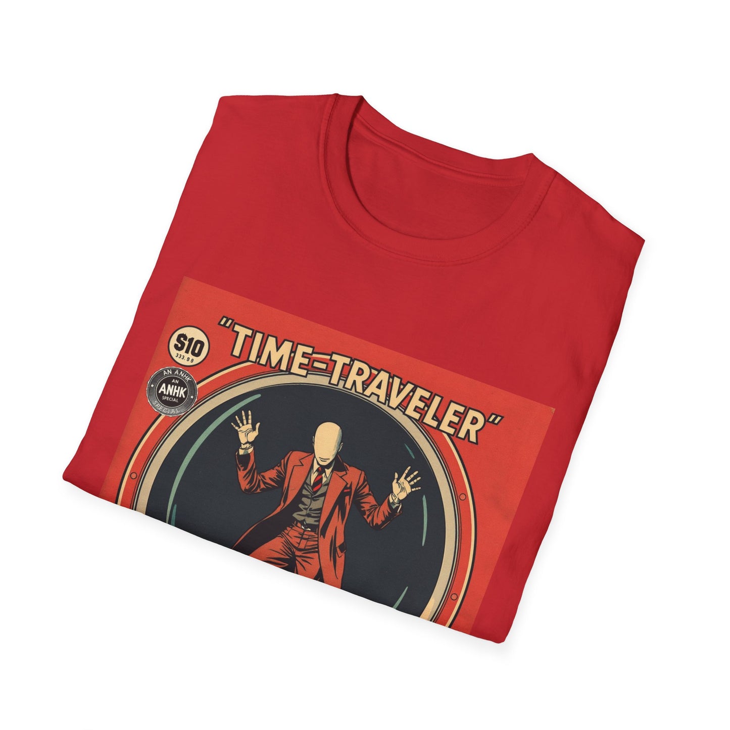 Vintage Comic Cover 'Time Traveler'