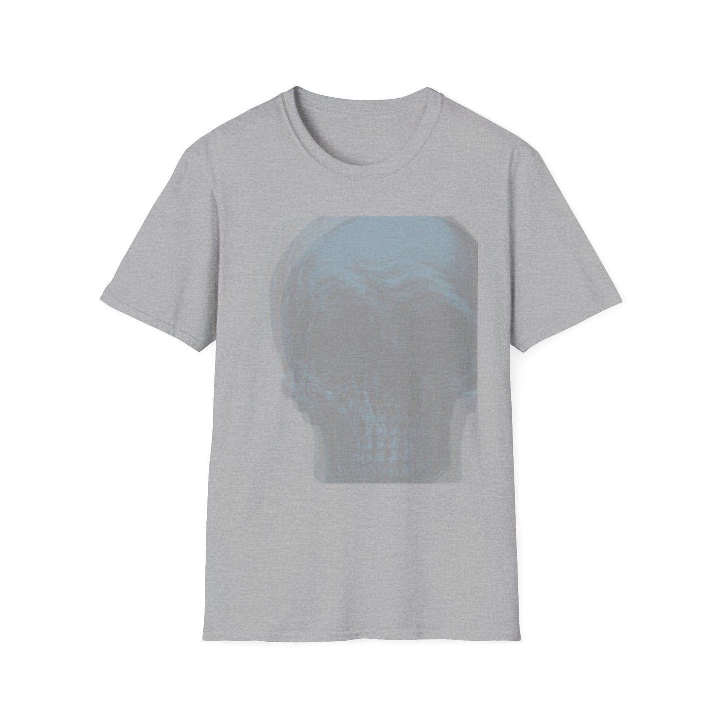 Skelly Goth Skull Graphic Unisex Softstyle T-Shirt