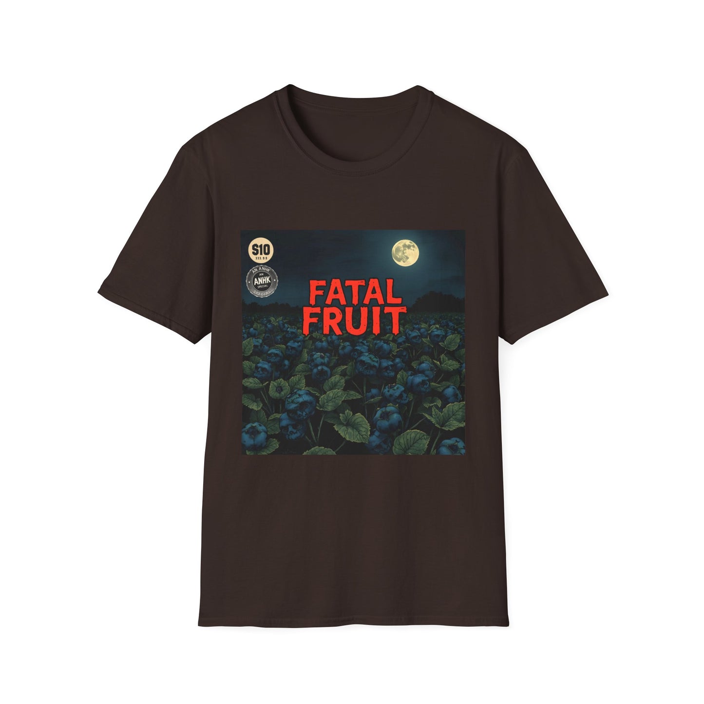 Vintage Comic Cover 'Fatal Fruit' Unisex Softstyle T-Shirt