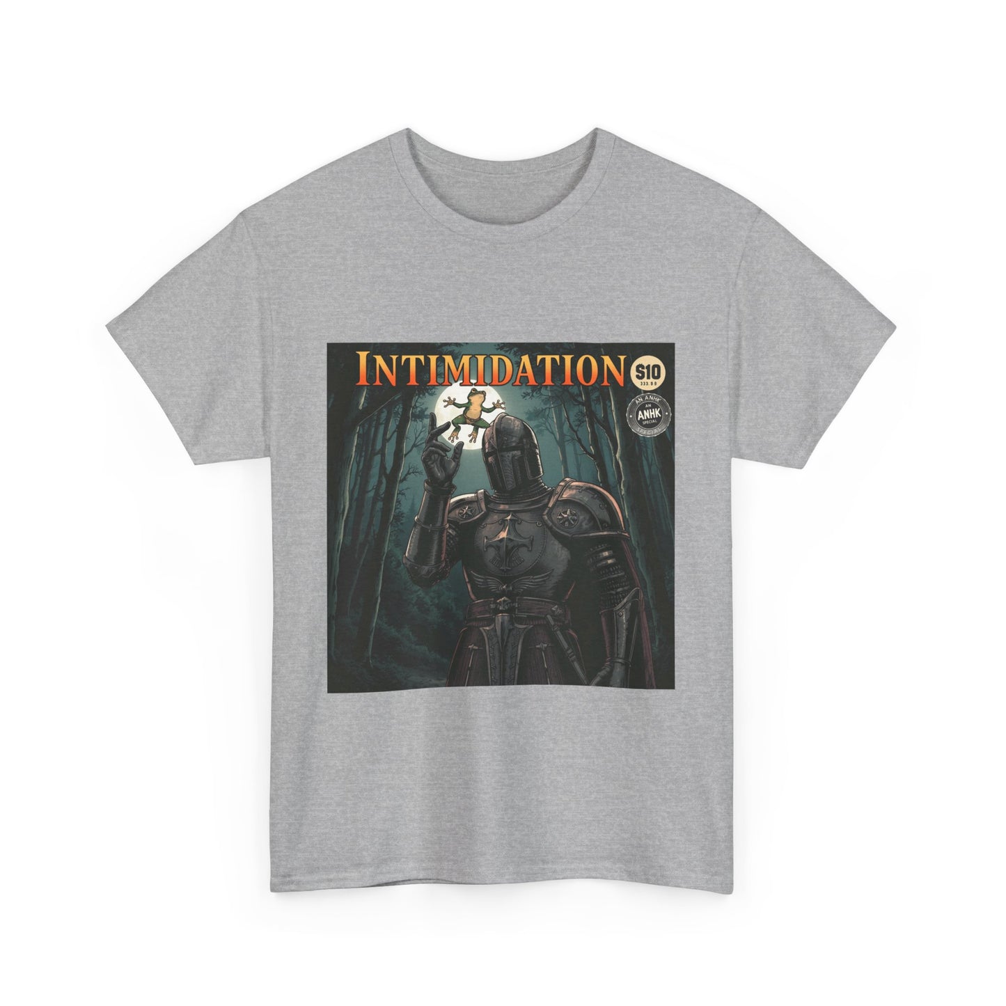 Vintage Comic Cover Intimidation Unisex Heavy Cotton Tee