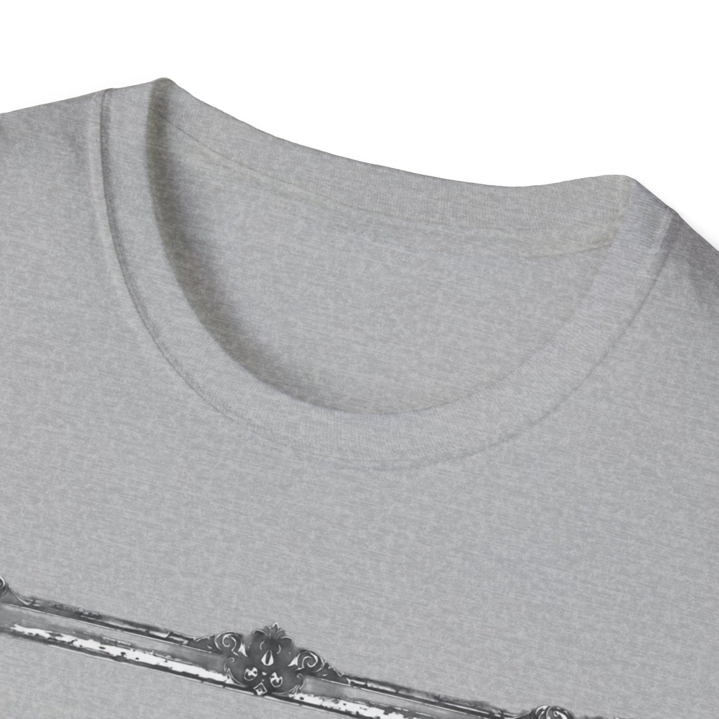 Gothic Y2k Chess Knight Unisex Softstyle T-Shirt