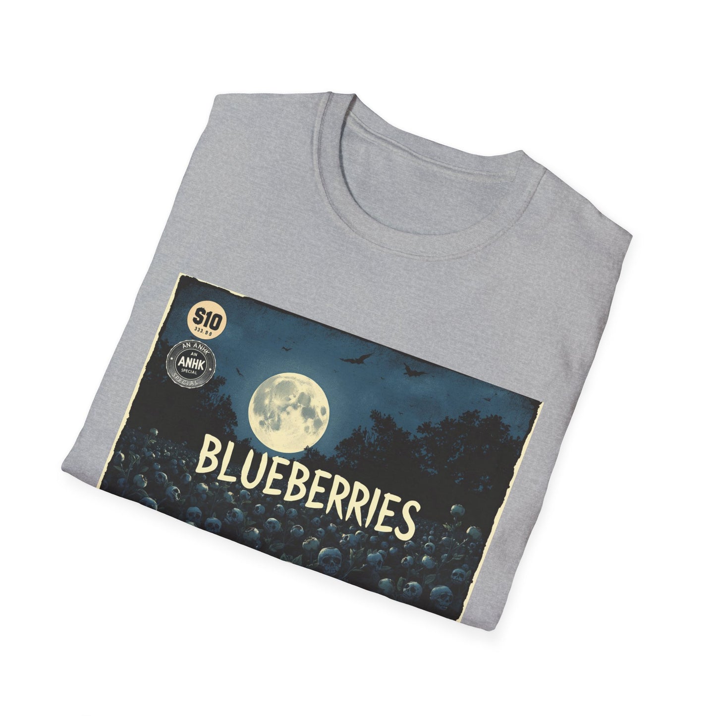 Vintage Comic Cover 'Fatal Blueberries' Graphic T-Shirt